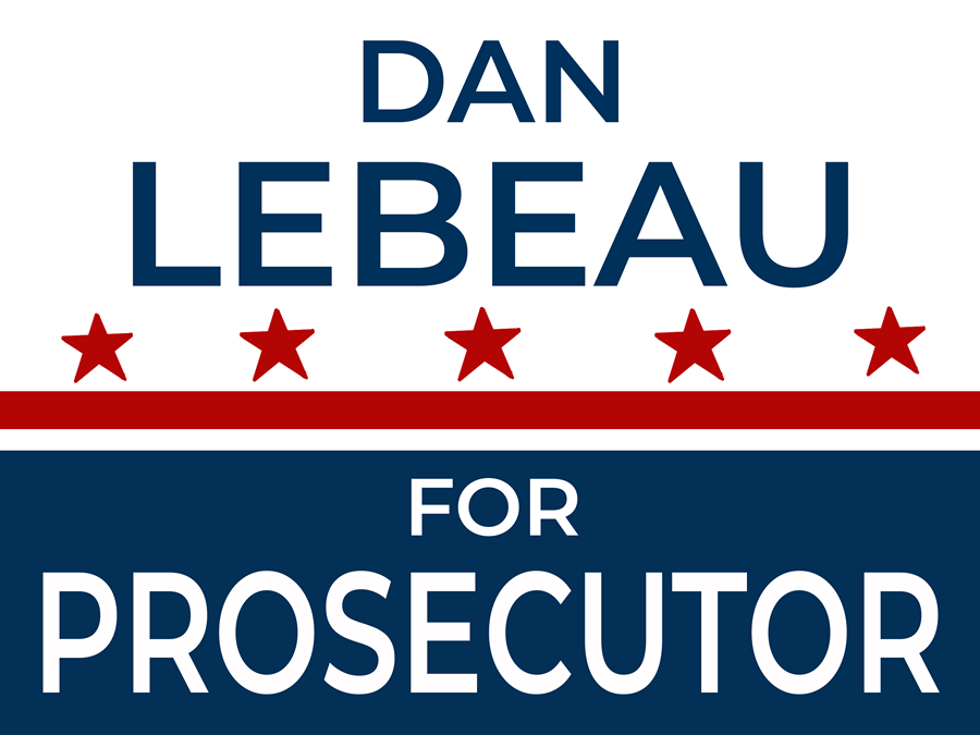 LeBeau for Prosecutor Campaign Logo